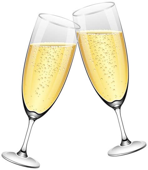 Cartoon Image Of Champagne Glass Jampel