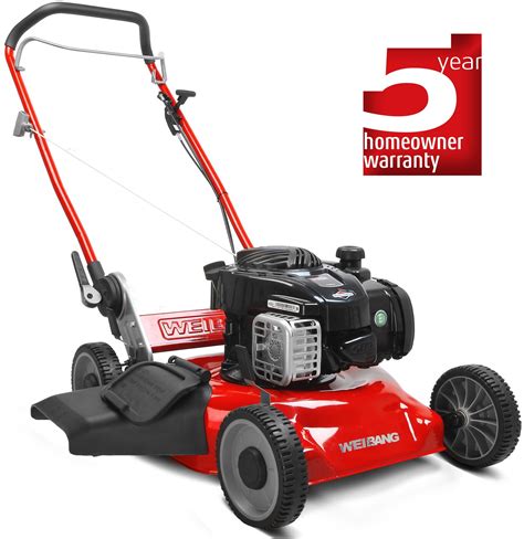 Weibang Virtue 46sm Petrol Mulching Lawn Mower With Side Discharge