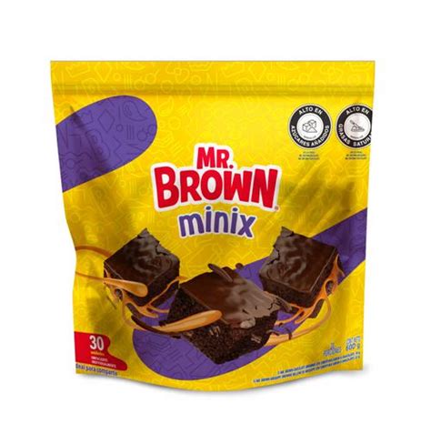 Mr Brown Minix Brownie Surtido 600 G Galletas Postres Y Helados