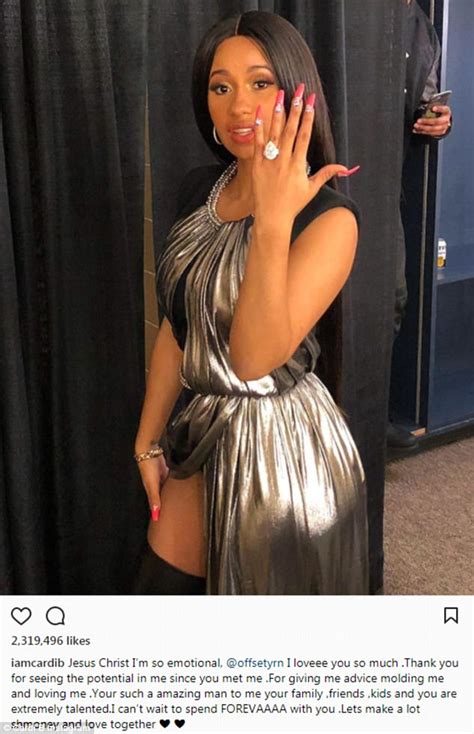 Cardi B Hit With Fresh Claims That Shes Pregnant Daily Mail Online