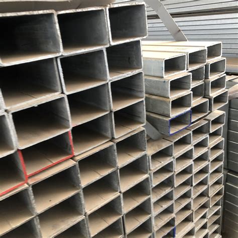 S Q B Hot Rolled Erw Square Rectangular Steel Pipes Price Black