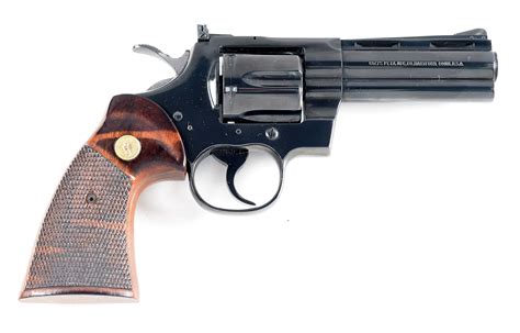 Lot Detail M Colt Python 357 Magnum Double Action Revolver