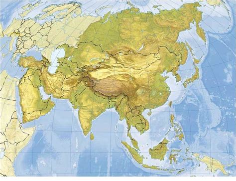 Mapas De Asia Para Descargar E Imprimir Mudos Pol Ticos