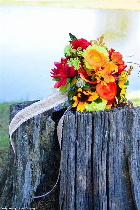 42 brilliant sunflower wedding bouquets for happy wedding. DIY Silk Sunflower Bridal Bouquet for Fall Weddings ...