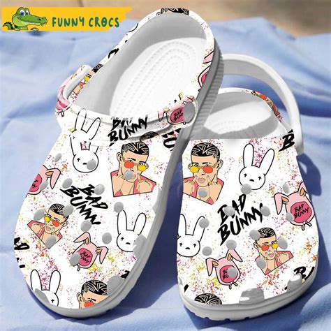 Bad Bunny X Crocs Discover Comfort And Style Clog Shoes With Funny Crocs