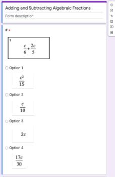 2.1.3 addition and subtraction of algebraic fractions 1. Adding & Subtracting Algebraic Fractions Rational ...