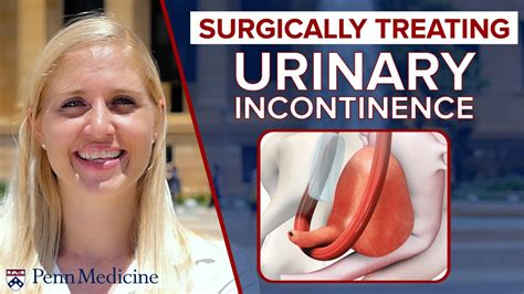 Urinary Incontinence Fixed By Surgery Autologous Sling As An