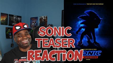 Sonic The Hedgehog Teaser Reaction Youtube