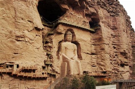 Mogao Caves Rock Carving Dunhuang Mogao Caves Travel Photos Images