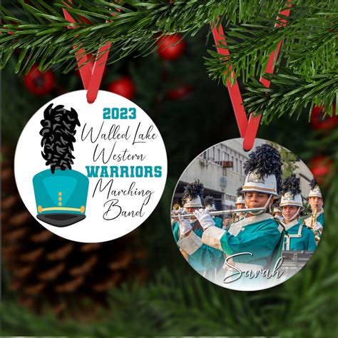 marching band ornaments christmas personalized marching band ornaments drum major ornament