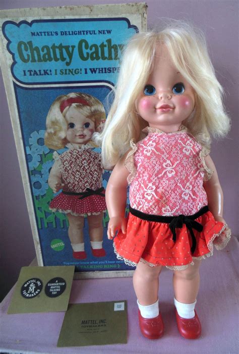 Mattel Chatty Cathy Doll With Box Vintage By Buyolddollsandtoys