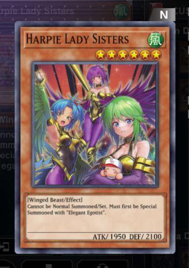 Power Pro Lady Sisters Over Harpie Lady Sisters At Yu Gi Oh Master Duel Nexus Mods And Community