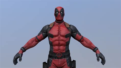 Deadpool Buy Royalty Free 3d Model By Uday14viru Aaaee47