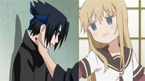 An element of a culture or system of behavior that may be considered to be passed from one individual to another by nongenetic means, especially. Smug Toshino Kyoko choking Sasuke : Animemes