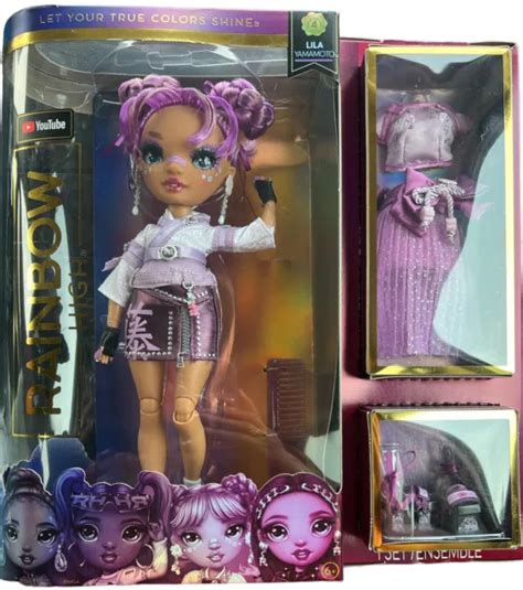 Rainbow High Series 4 Lila Yamamoto Fashion Doll New Boxed Purple