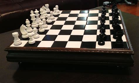 Hand Made Lake Side Chess Set By Custom Chess And Handwork By Q2