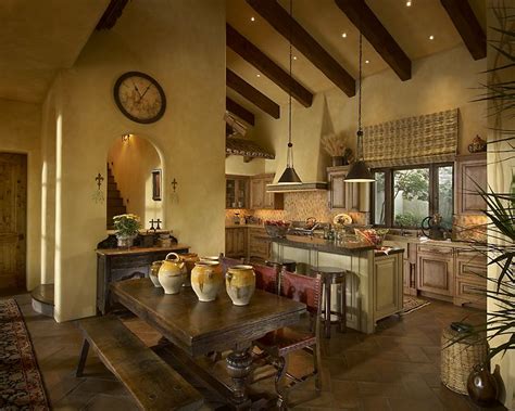 Tuscan kitchens often have a separate area for baking. 15 best Tuscan Kitchen images on Pinterest | Kitchen ...