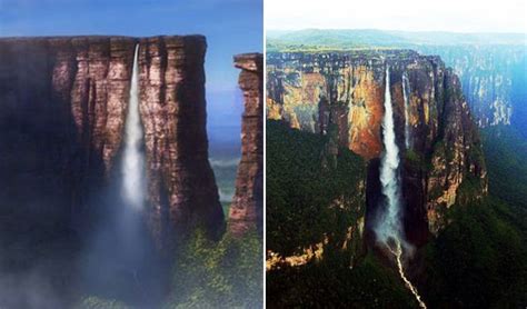 Angel Falls In Venezuela Is What Inspired Paradise Falls In The Movie