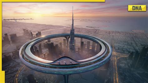 Stunning Future Concept For Dubai Skyline Unveiled Giant 550 Metre