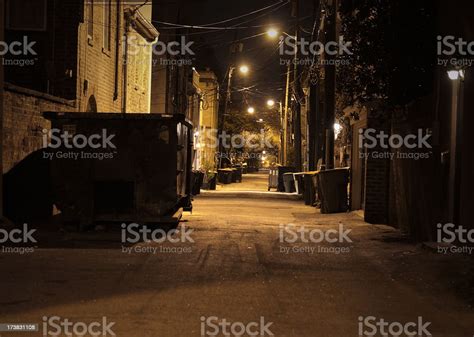Dark Alleyway Stock Photo Download Image Now Savannah Georgia