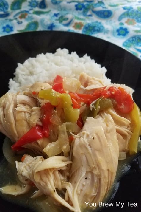 Slow Cooker Smothered Chicken Breasts