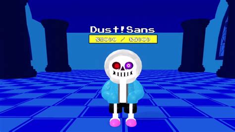 Dust Sans Theme Roblox Undertale Boss Battles Youtube