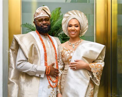Nigerian Dresses For Nigerian Brides Wedding Reception Edo People Nigerian Dresses For