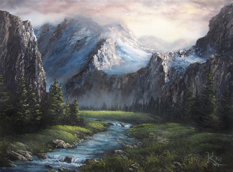Sunrise In The Valley By Kevin Hill Kevin Hill