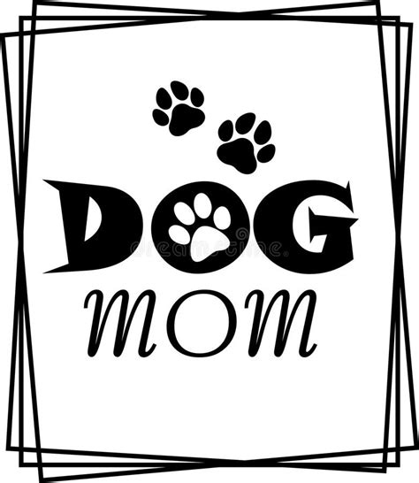 Craft Supplies And Tools Silhouette Mom Mother Pets Dogs Svg Dog Mom