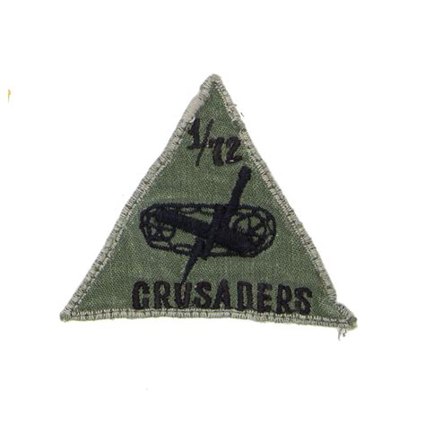 Original Korean Made 1st Battalion 72nd Armor Regiment Crusaders Pa