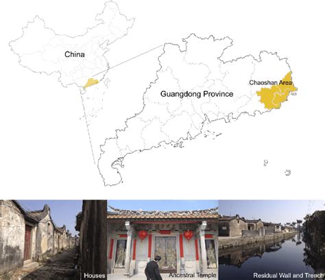 Location Of Chaoshan Region And The Exterior View Of Traditional