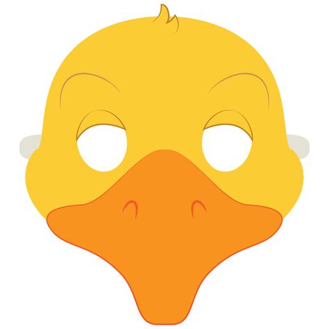 Duck Mask Template Free Printable Papercraft Templates