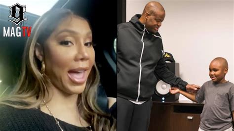 Tamar Braxton Heated Bd Vince Blocked Her From Talking To Son Logan