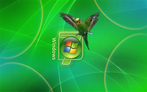 Télécharger Microsoft Se7en Windows 7 Windows Seven Parrot Fonds D