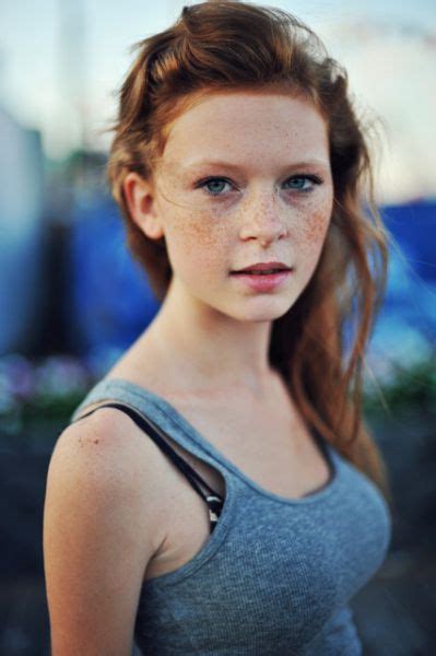 Drop Dead Gorgeous Redheads Beautiful Freckles