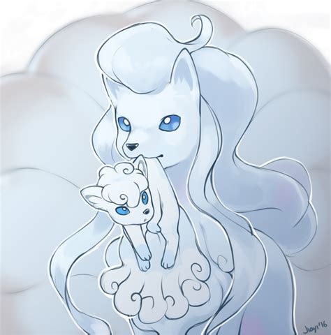 Alolan Vulpix Alolan Ninetails By Artricahearts Pok Mon Sun And Moon Know Your Meme