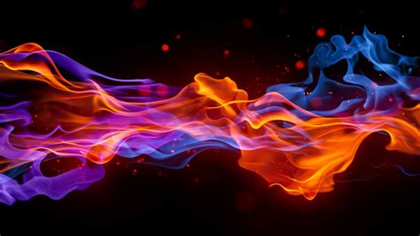 Free Download Flames Red Violet Purple Art Texture Fire Smoke Bright