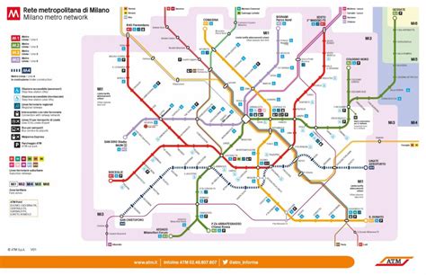 Metro V Miláně Mapa Jízdné Doprava Průvodce 2023