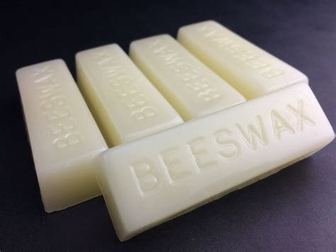 Raw Beeswax Pure Beeswax 5 X 1 Oz Beeswax Bars Natural Beeswax
