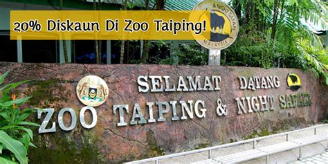 Pergi ke zoo taiping setelah harga tiket turun. Zoo Taiping Beri Diskaun Hebat Kepada Semua Warga Perak ...