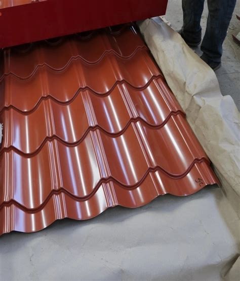 Prepainted Color Coated Corrugated Roof Iron Galvanized Metal Roofing