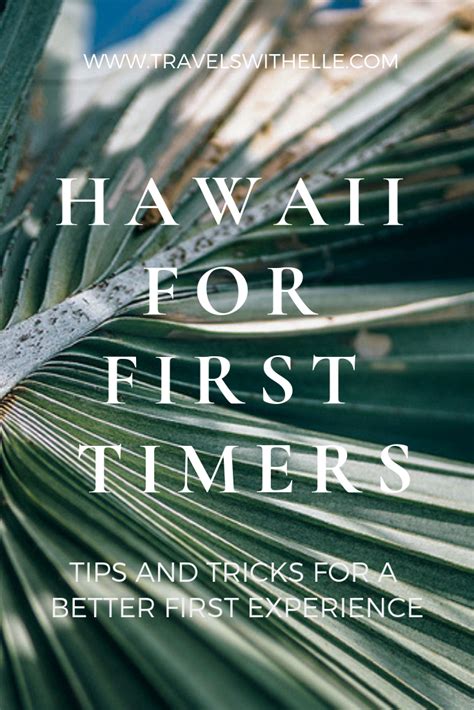 Oahu Hawaii Tips For First Timers Oahu Travel Hawaii Vacation Oahu