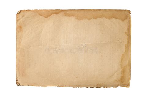 Old Paper Sheet Stock Photo Image Of Antique Empty 38001272