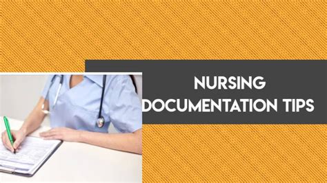 Nursing Documentation Tips Youtube