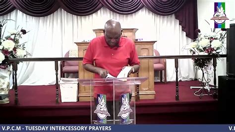 Tuesday Intercessory Prayers June 2nd 2020 Youtube