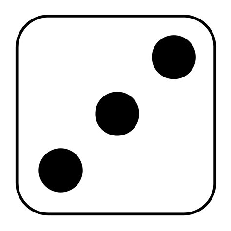 Number 3 Clipart Dice Number 3 Dice Transparent Free For Download On