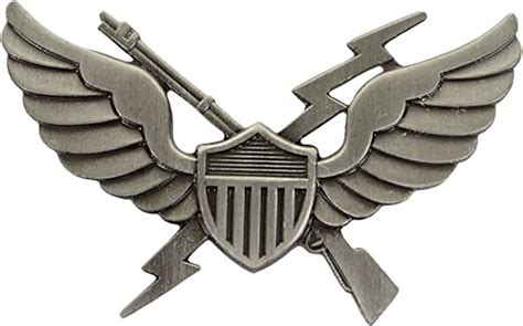 Us Air Assault Badge 1st Pattern Antique Silver Uk