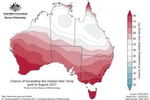 Bom Australias Hottest Winter On Record Maximum Temperatures Up