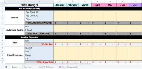 Ultimate Home Budget Spreadsheet Liothis