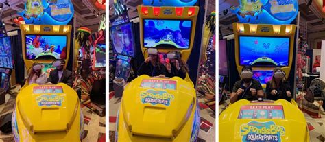 Spongebob Vr Bubble Coaster Makes Industrywide Debut Andamiro Usa